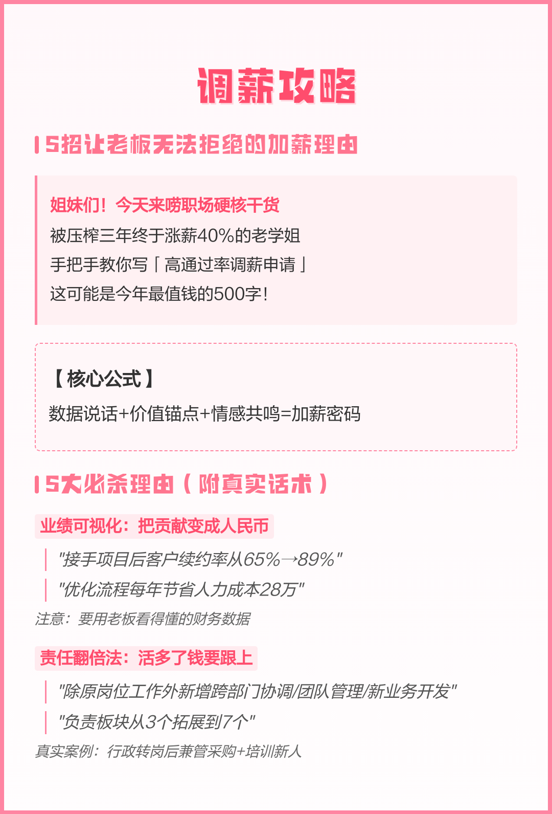 调薪理由怎么写简短